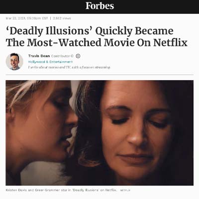 Jonny Zeller interviews about Netflix Number 1 movie Deadly Illusions